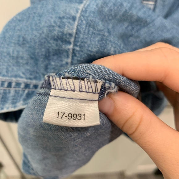 SOLD NWOT LOFT light wash denim dress size 6 - Picture 6 of 14